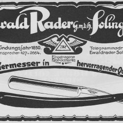 Ewald Rader razors Solingen
