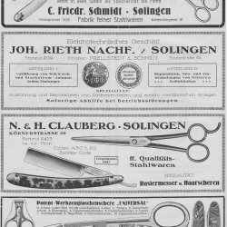 N. &amp; H. Clauberg Solingen, cutlery