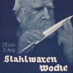 Katalog der Ausstellung &quot;Stahlwarenwoche 1937&quot;